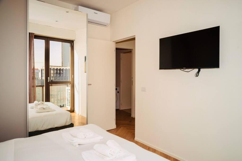 Sky View -Porta Nuova- Appartamento 7 Con Terrazzo 米兰 外观 照片